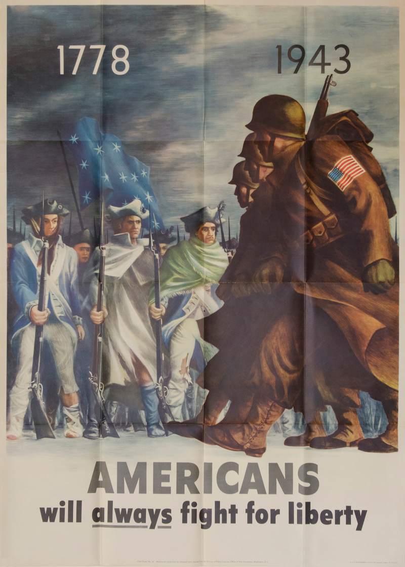 Illustration for article titled These Historic American WWII Posters Haven't Been Seen Since 1954